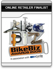 Online retailer finalist - BikeBiz awards 2009
