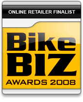 Online retailer finalist - BikeBiz awards 2008