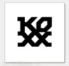 Koxx Banner O (60cm x 60cm)