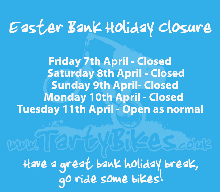 Easter Bank Holiday Opening Times