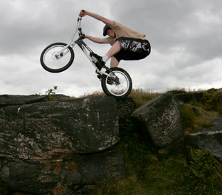 Adam Read, Shipley Glen, June 2008