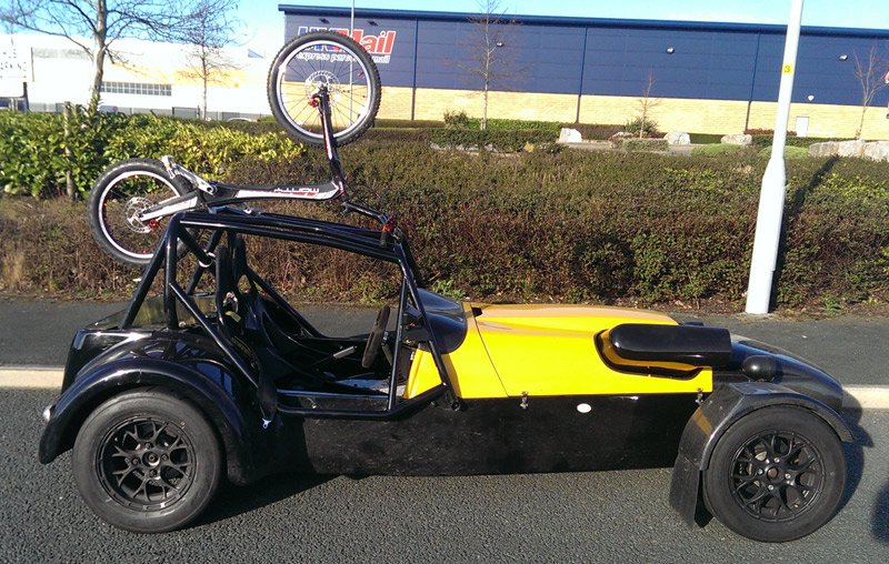caterham bike rack