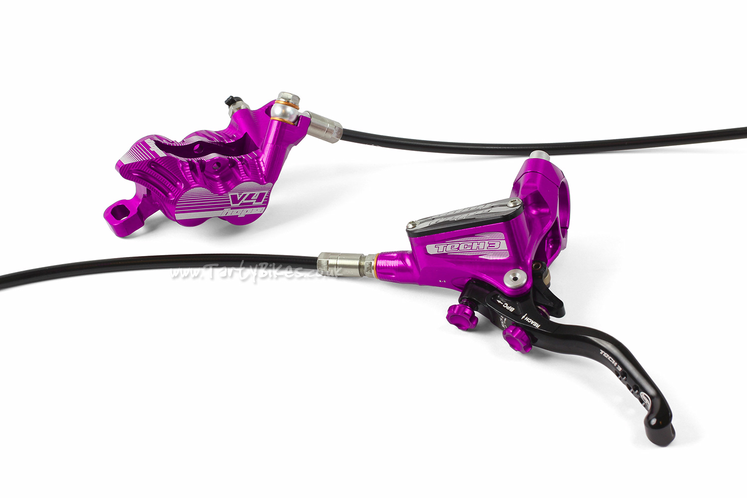 hope tech 3 v4 vented floating disc rotor