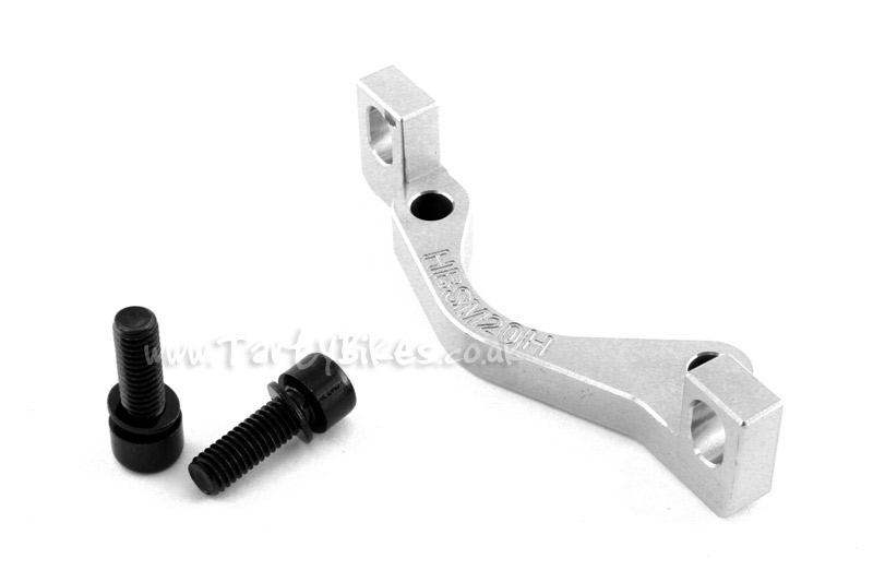 Hope 74mm Post Mount to IS Caliper + 20mm - Silver