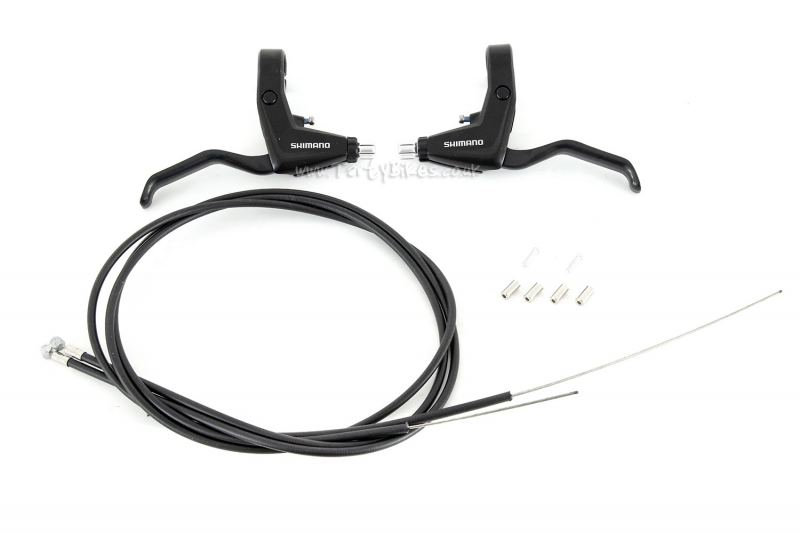 Shimano Alivio BL-T4000 V-Brake Lever Set (Pair with Cables)