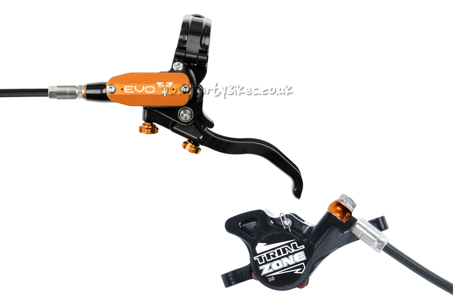 Hope Tech 4 EVO Trialzone , Black (No rotor or adaptor)