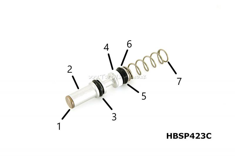 Hope Tech 4 Lever Piston Spares