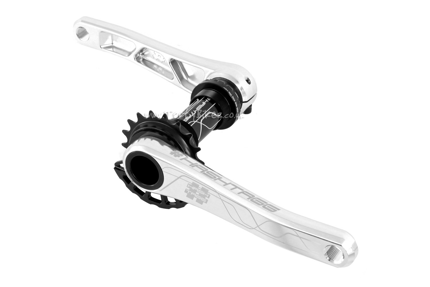two piece crankset