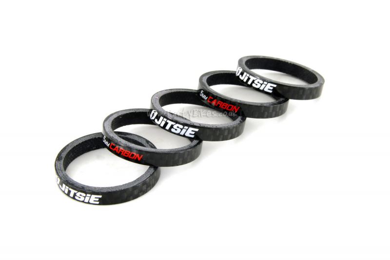 Jitsie Carbon Headset Spacers (Pack of 5)