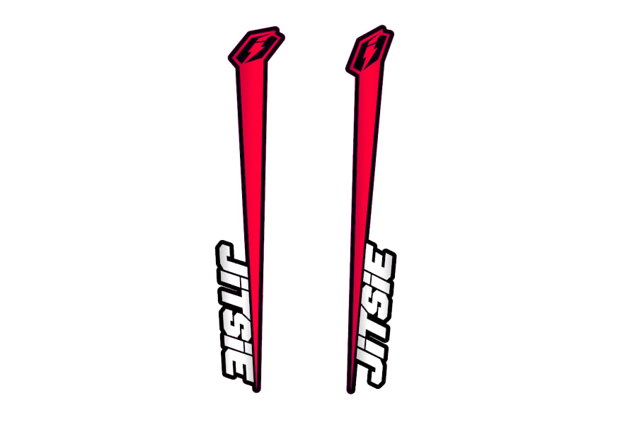 Jitsie Varial Fork Sticker Kit