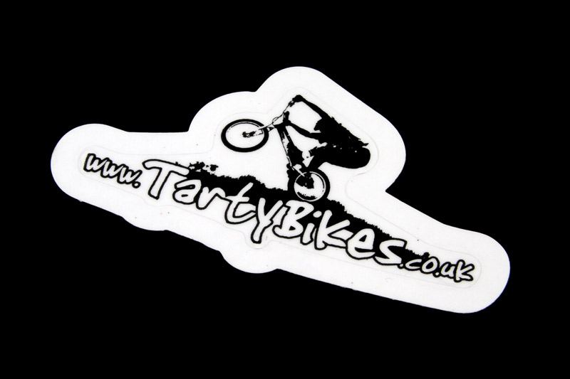 TartyBikes V3 Stickers, 79mm x 37mm (pack of 2)